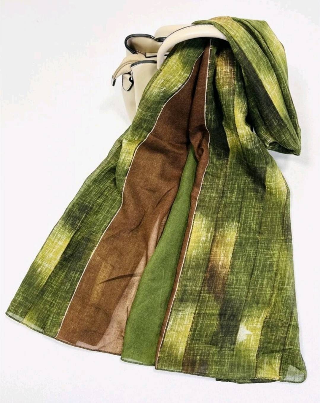 Scarf - ombre green