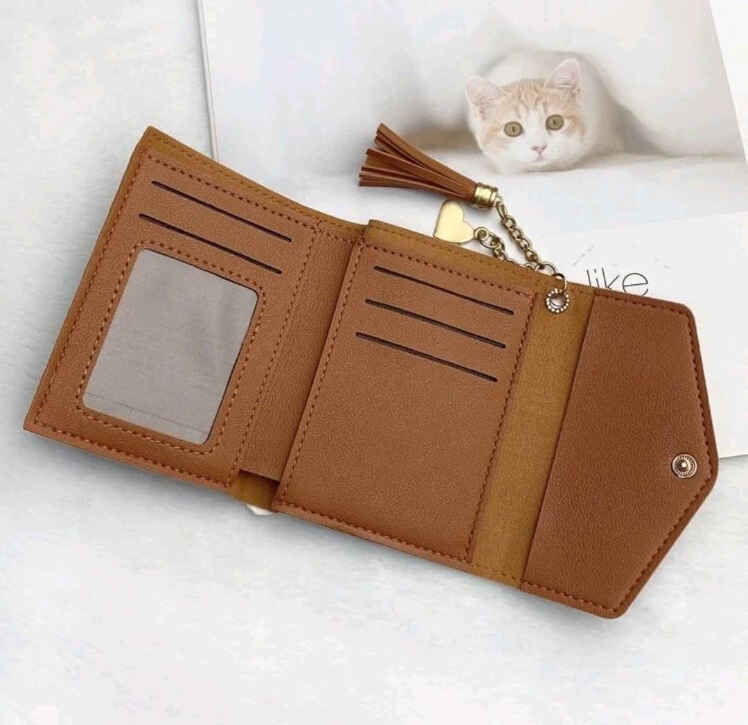Purse - brown heart
