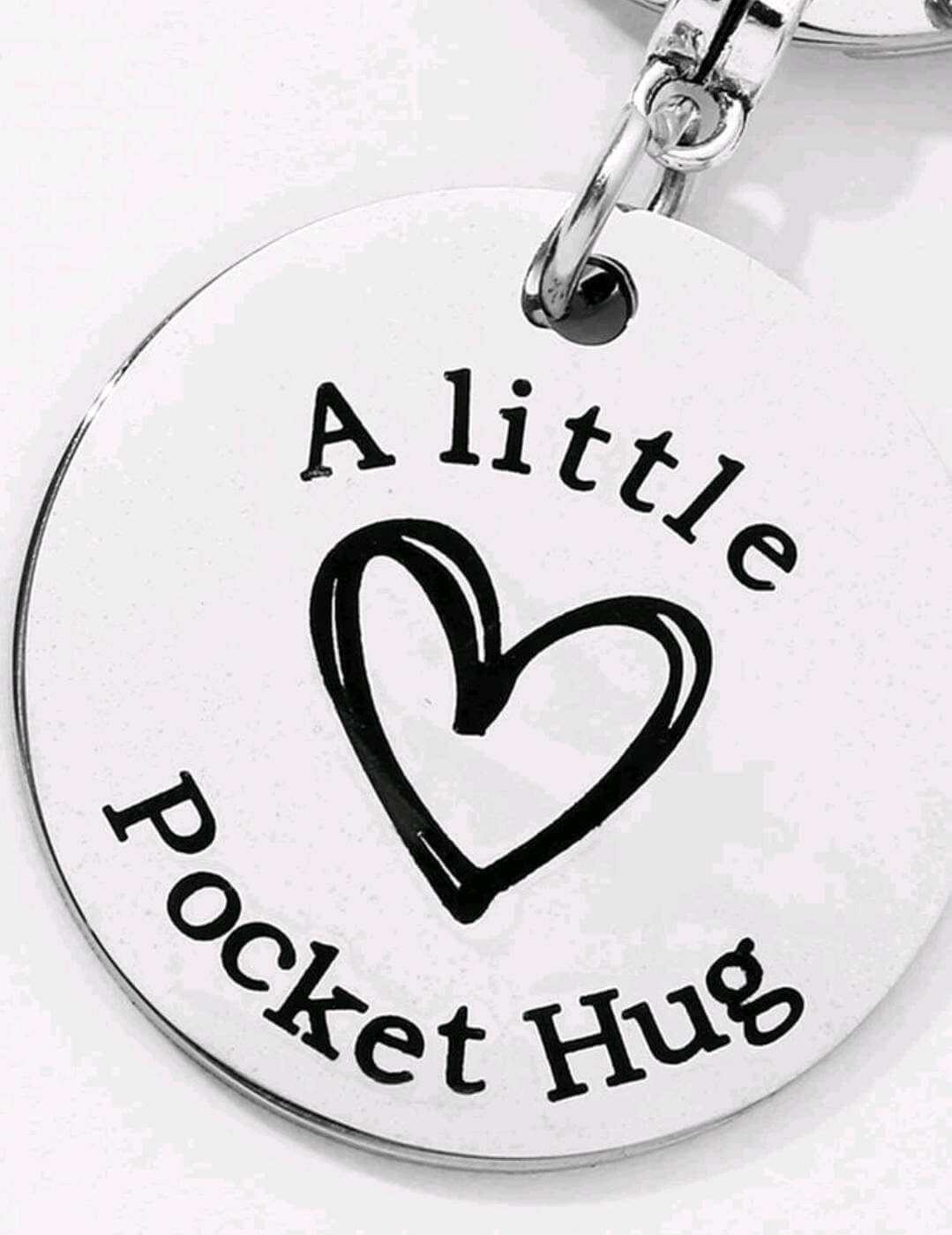 pocket hug keyring
