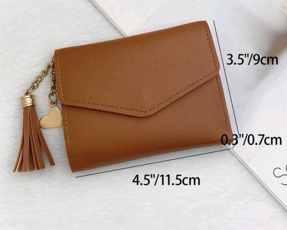 Purse - brown heart