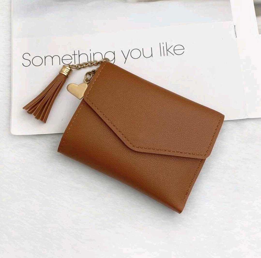 Purse - brown heart