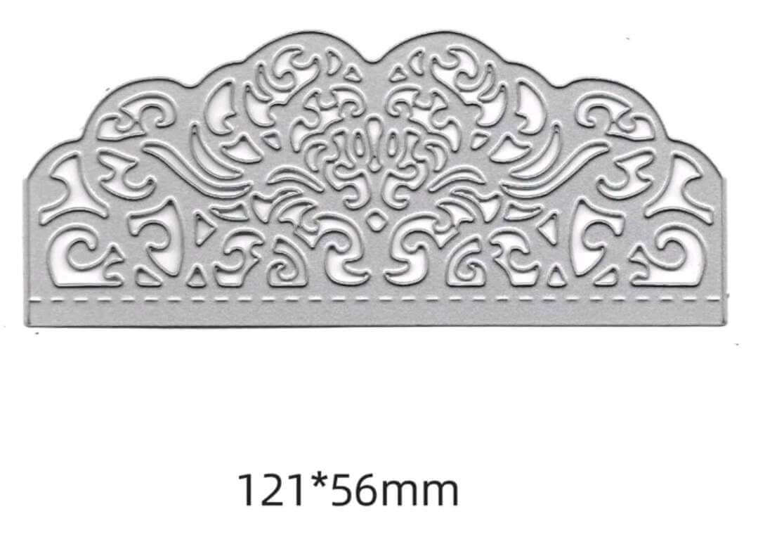 Craft - metal die - wedding lace border