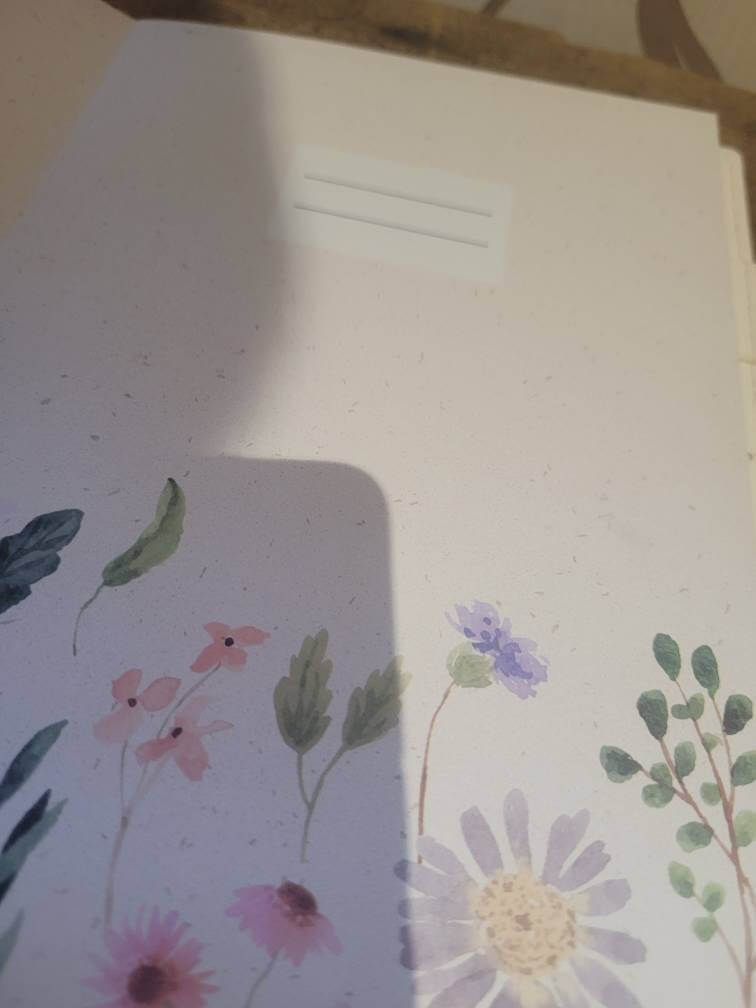Journal - pretty floral