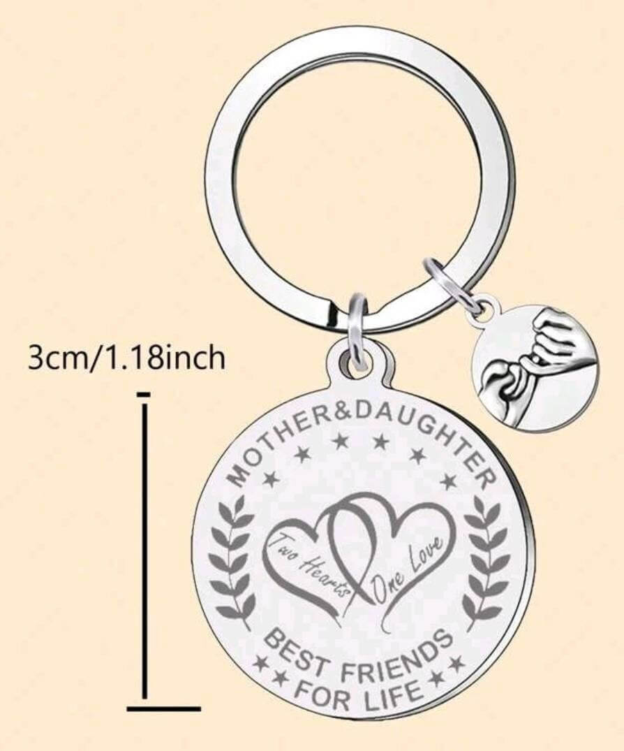 Keyring - mother daughter best friends for life