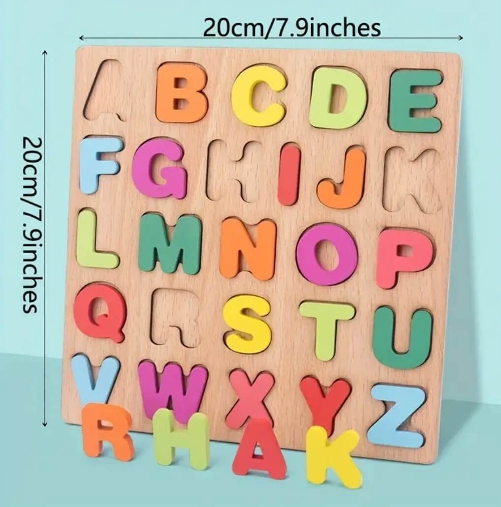 Early Learning - wooden alphabet