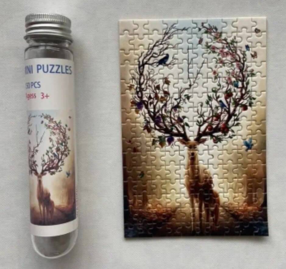 Jigsaw Puzzle - elk tube