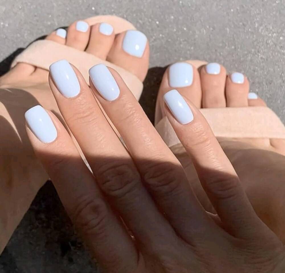 Nails - blue