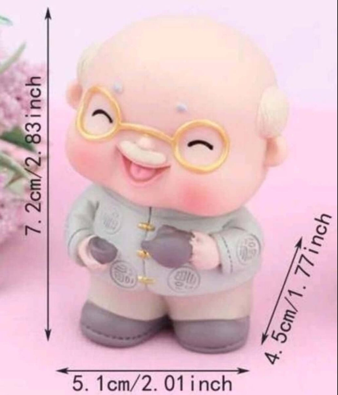 Celebrations - Cake Topper - older couple