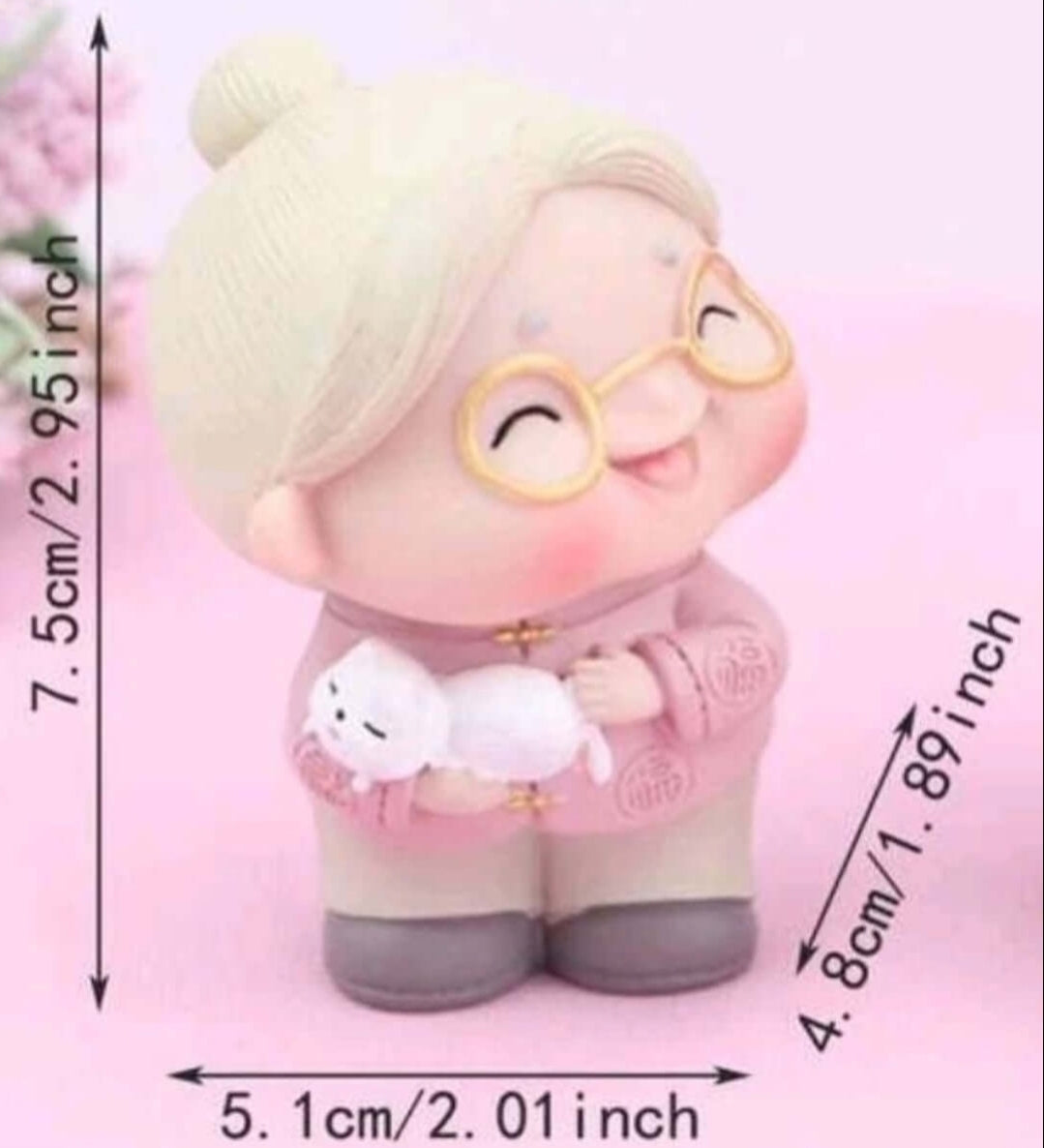 Celebrations - Cake Topper - older couple