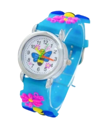 Jewellery - Girl - watch - blue floral