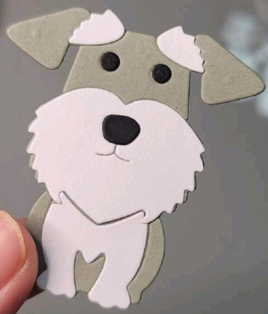 Craft - metal die - dog