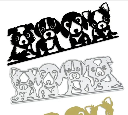 Craft - metal die - dogs