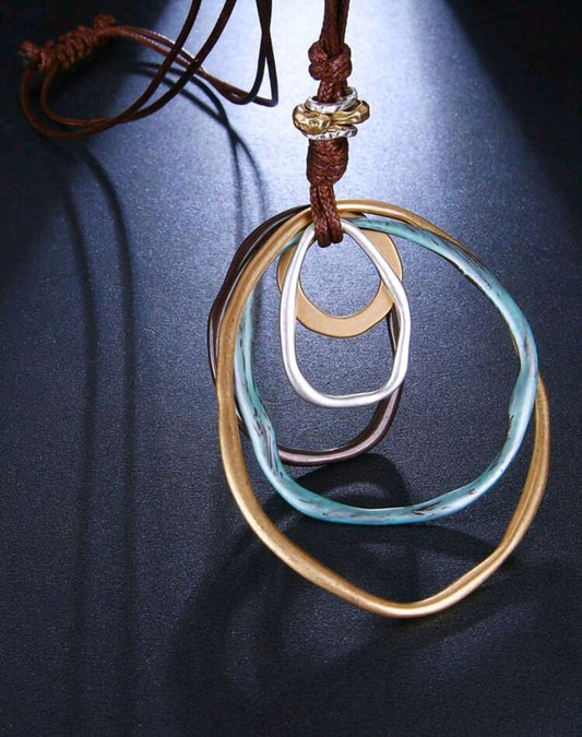 Necklace - layered boho