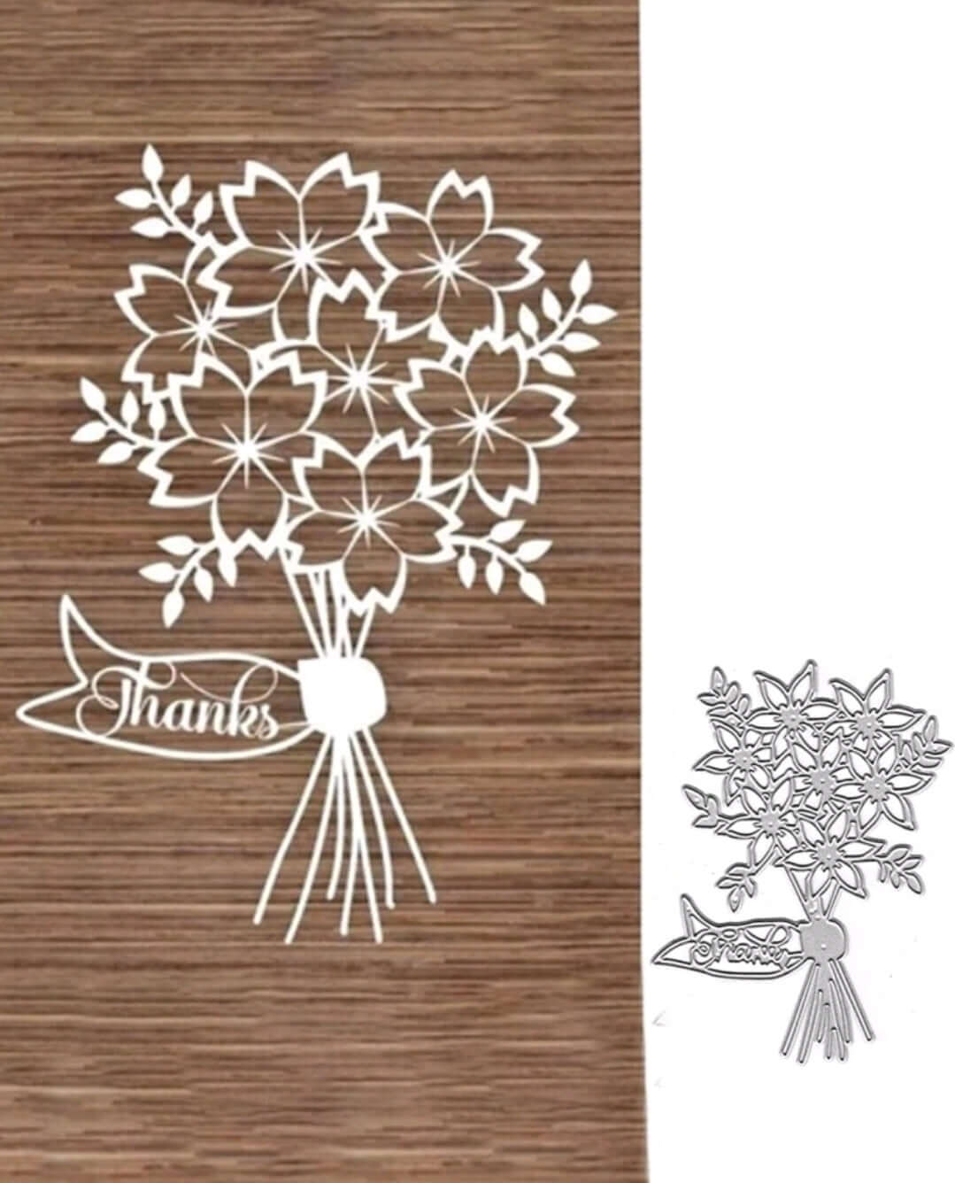 Craft - metal die - thanks a bunch