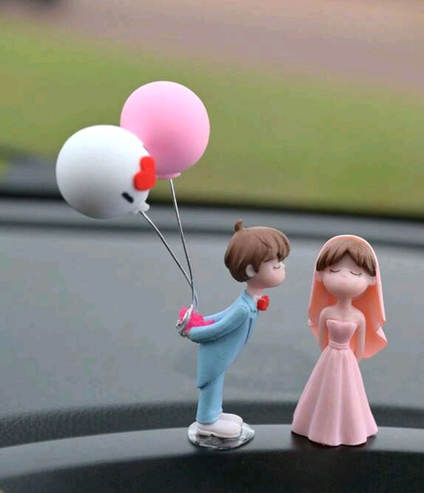 Wedding Cake Topper - cute bride groom