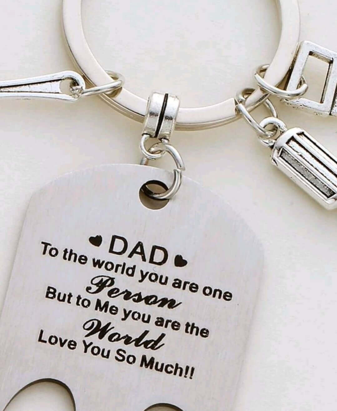 Keyring - Dad bottle opener