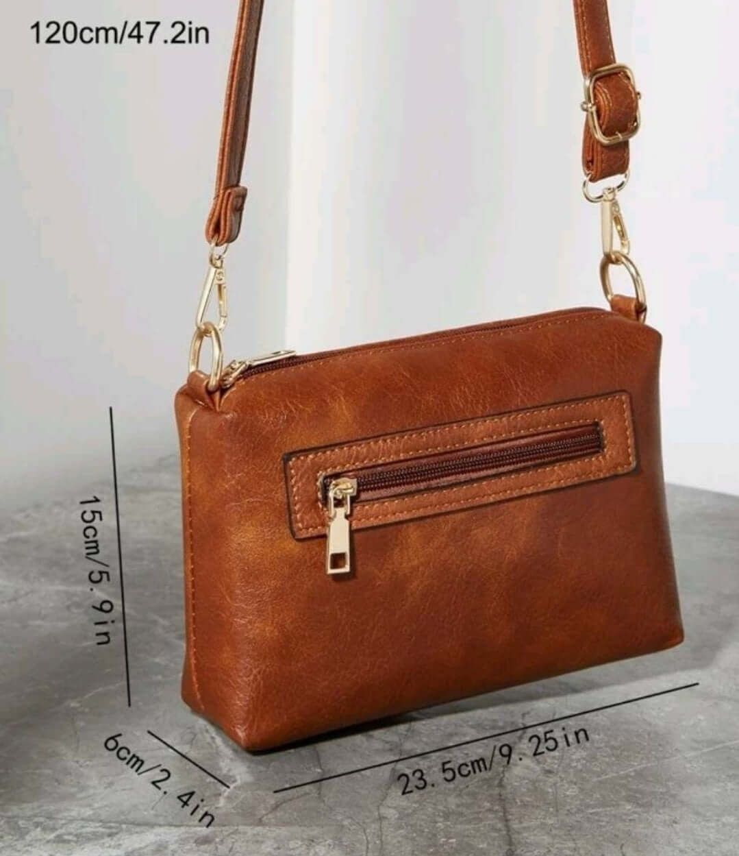 luxury tan leather quirky shoulder bag