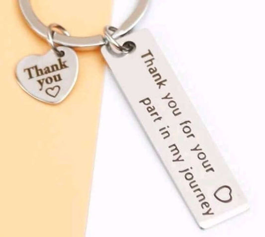 Keyring - thank you for raising such an amazing son