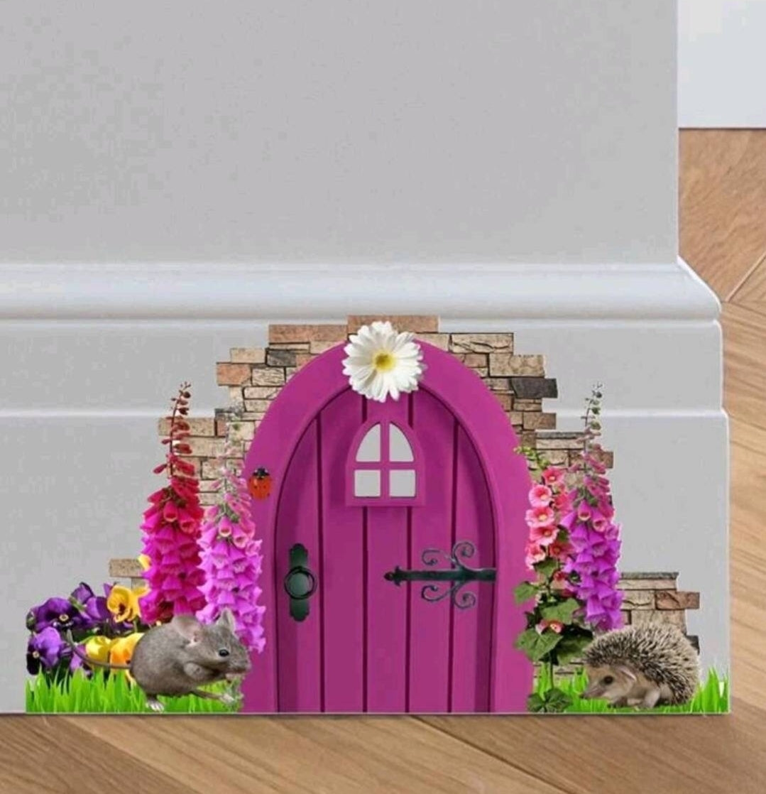 Wall Decal - mouse house