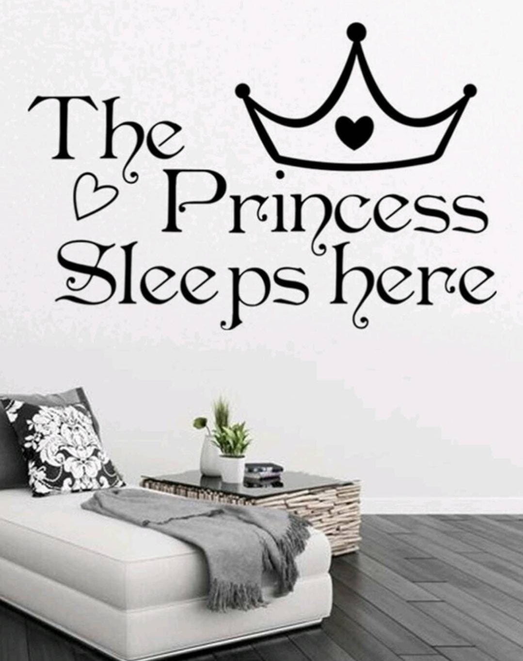 Wall Decal - The Princess Sleeps here