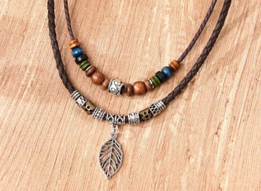 Necklace - layered charm necklace