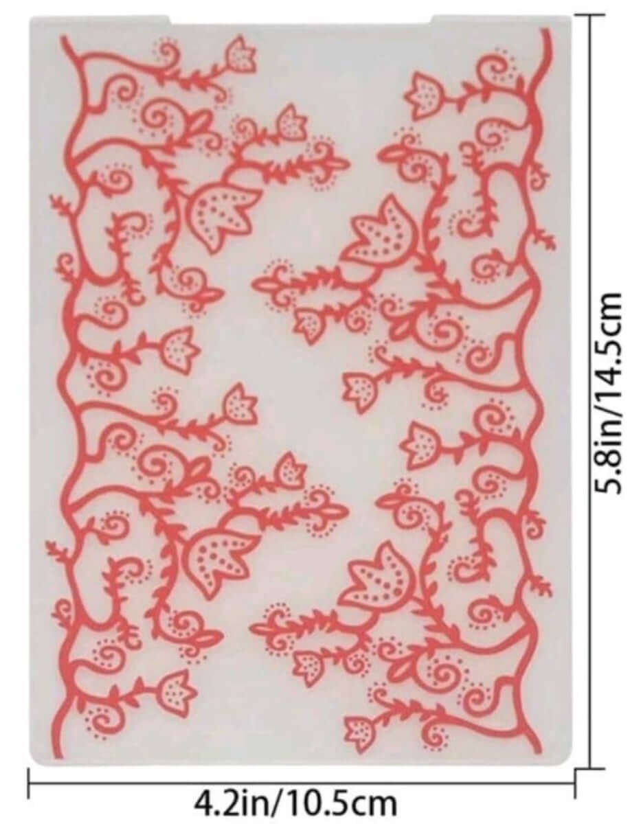 embossing folder - frames