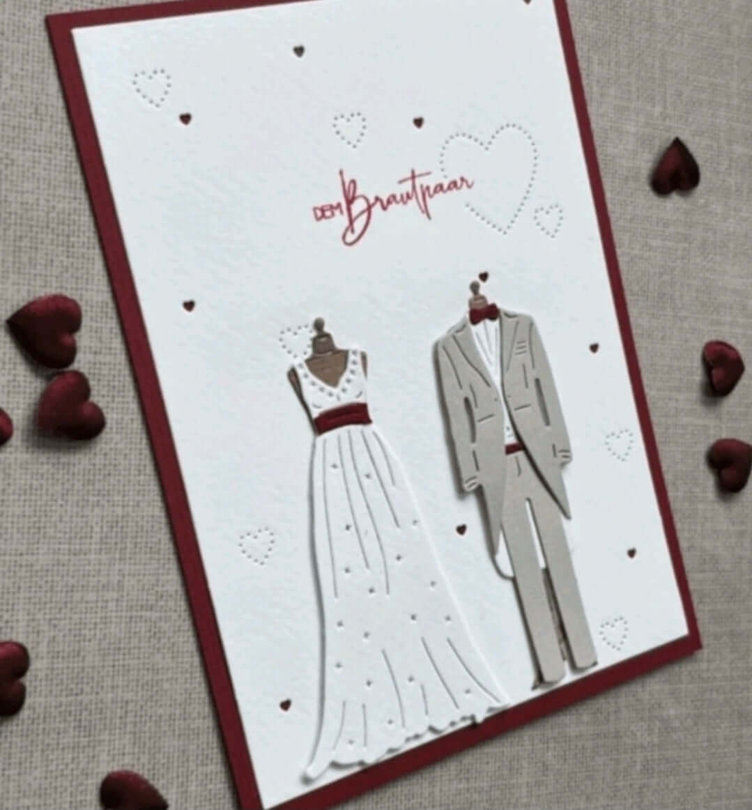 Craft - metal die - Bride Groom