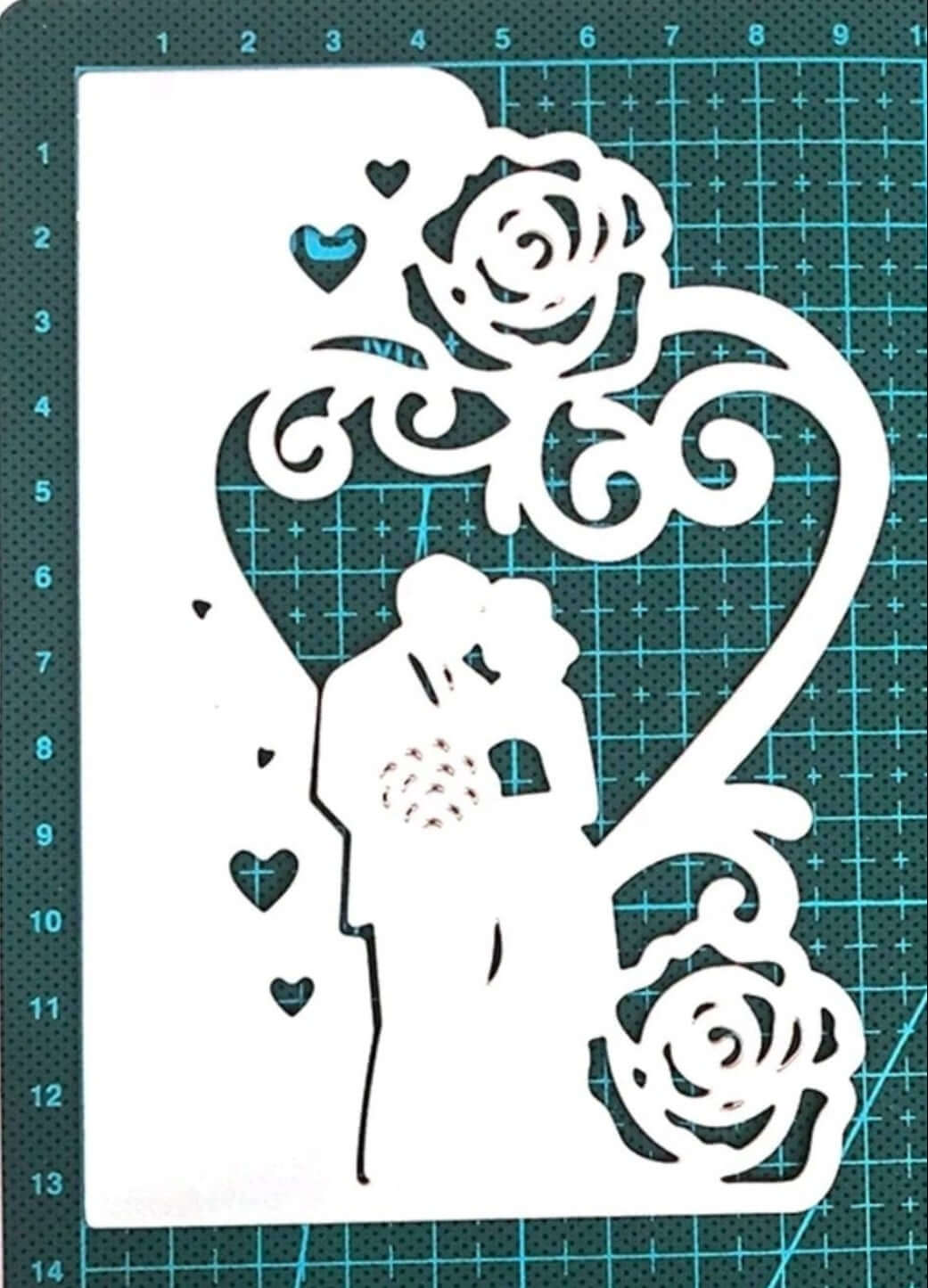 Craft - metal die - Bride Groom