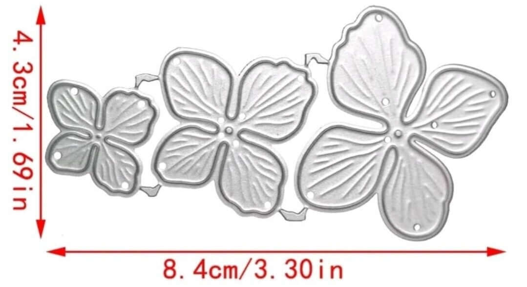 Craft - metal die - flowers