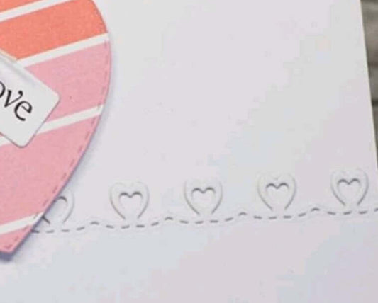  Craft - metal die - heart border