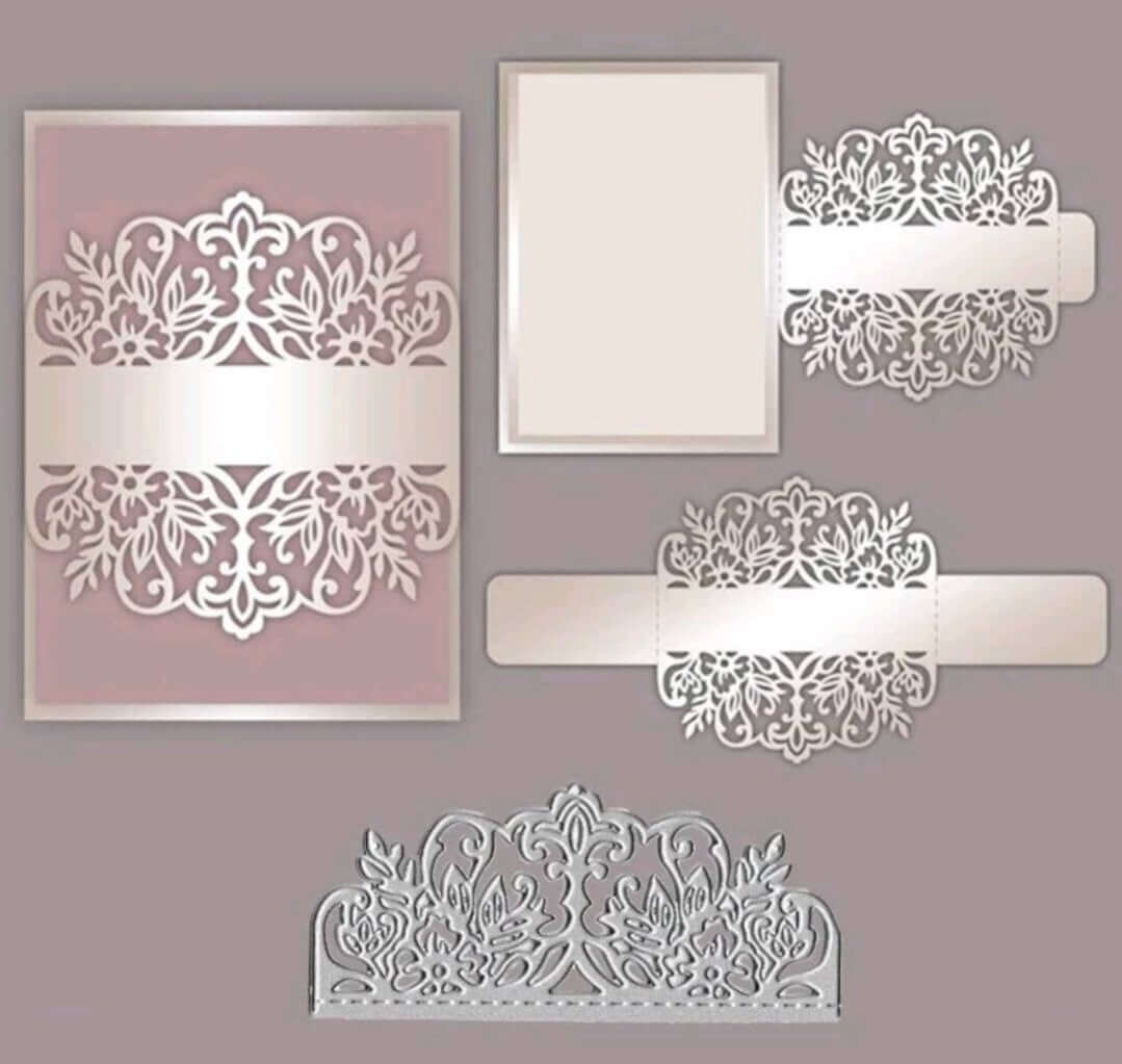 Craft - metal die - lace border