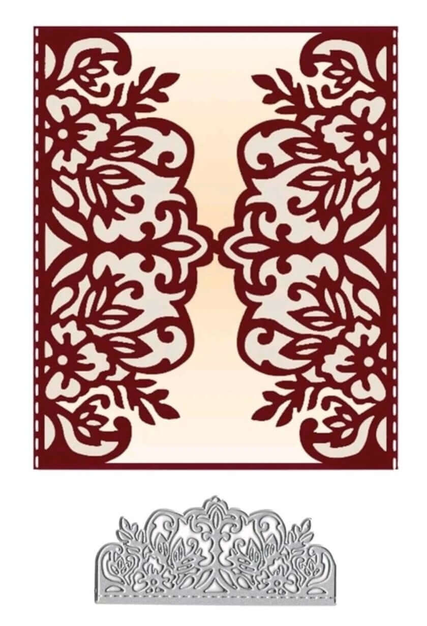 Craft - metal die - lace border