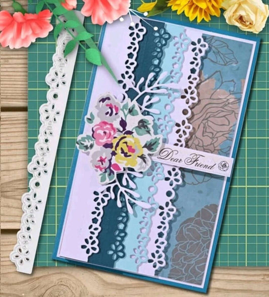 Craft - metal die - lace border