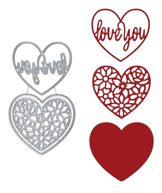  Craft - metal die - love you