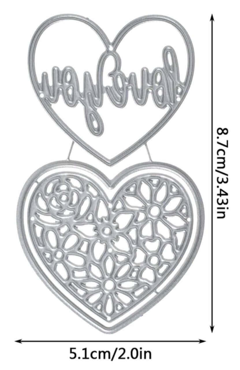  Craft - metal die - love you