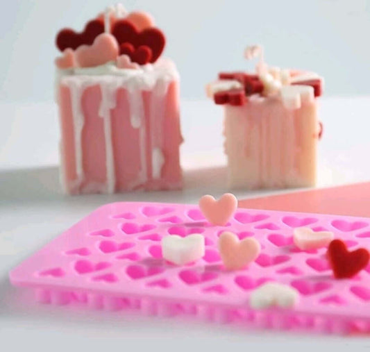  Crafting - heart Silicone mould