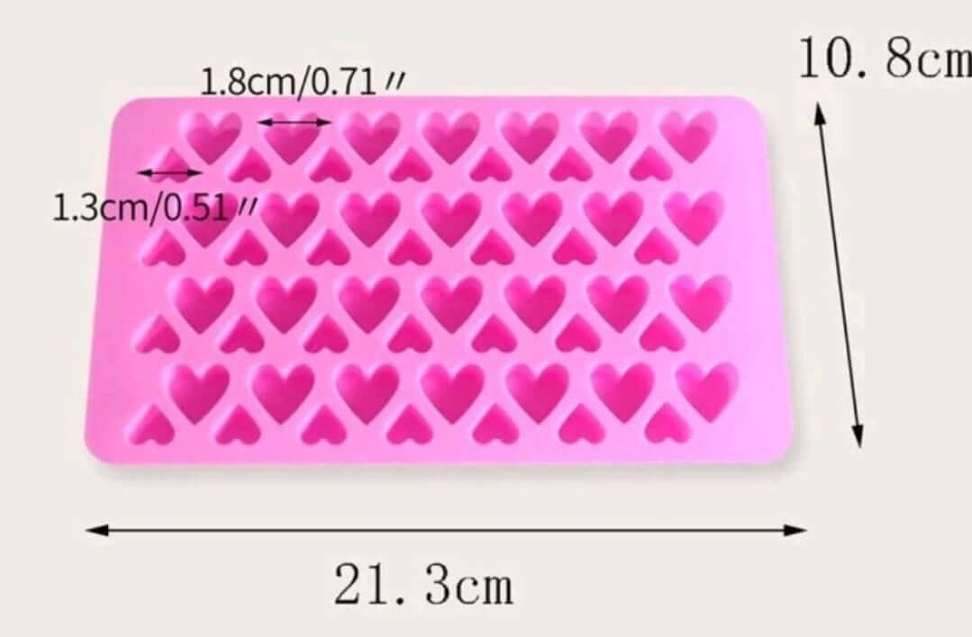  Crafting - heart Silicone mould