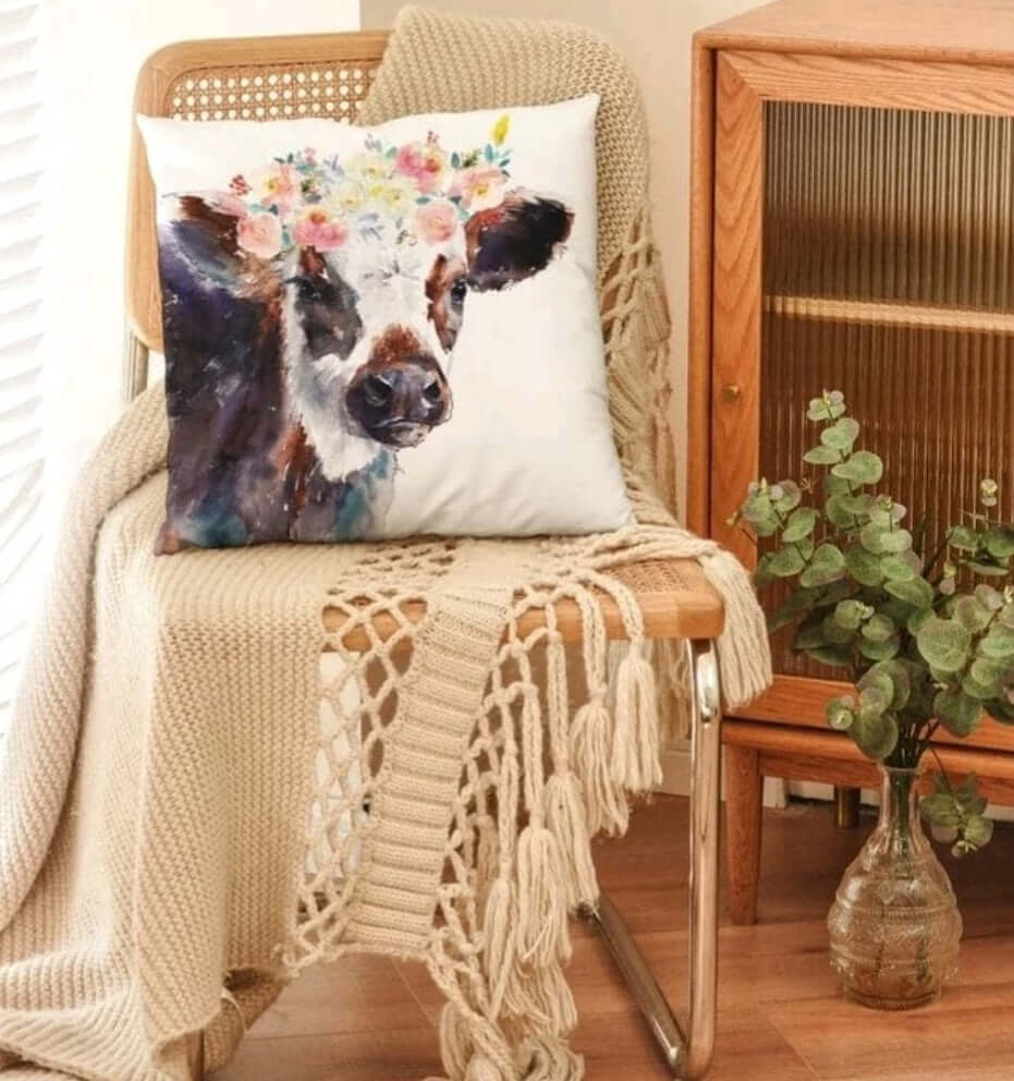 Cushion - cow