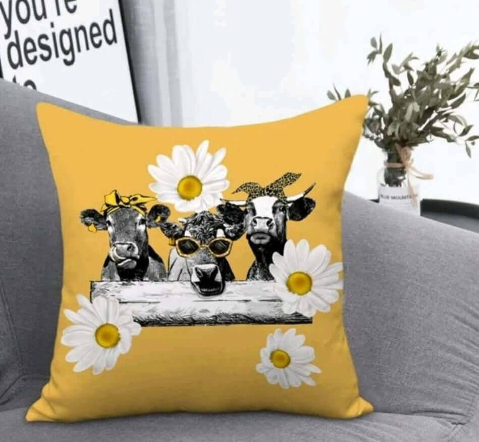 Cushion - cow