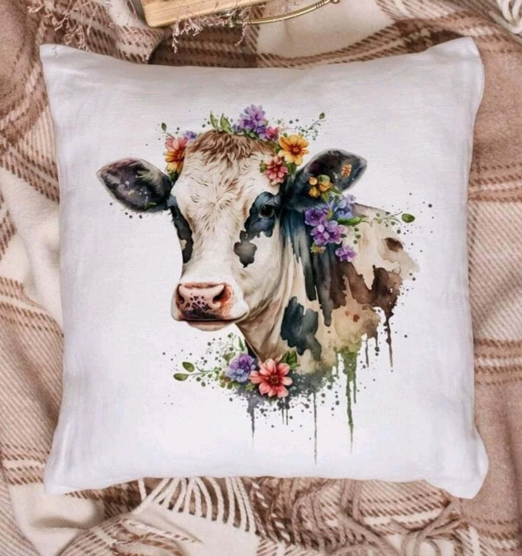 Cushion - cow