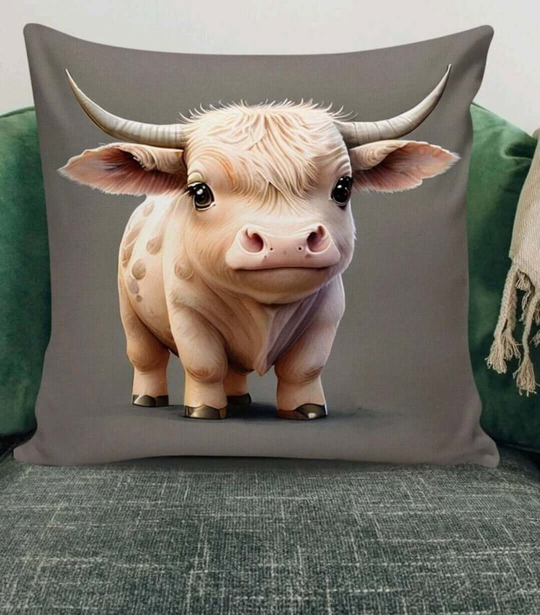 Cushion - cow