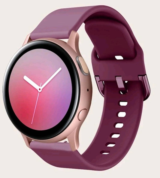 Watch Strap - silicone purple
