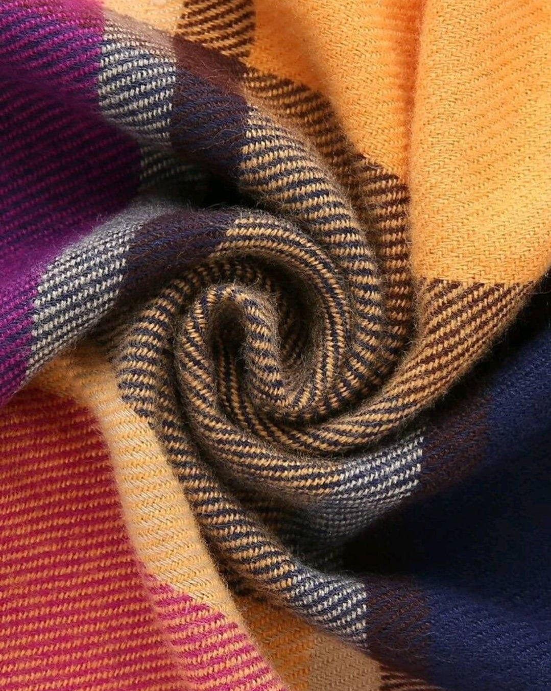 Scarf - bright Plaid