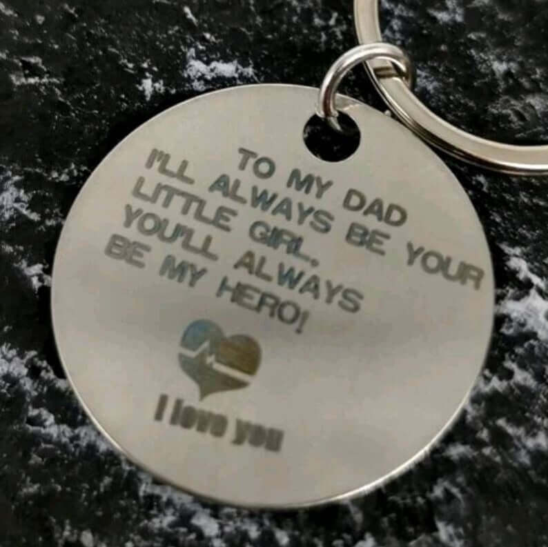 Keyring - Dad bottle opener