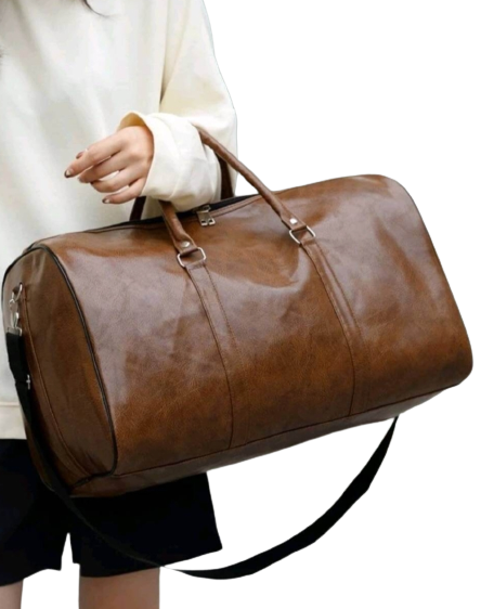 Bag - Luggage - brown leather