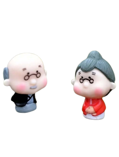 Celebrations - Cake Topper - older couple