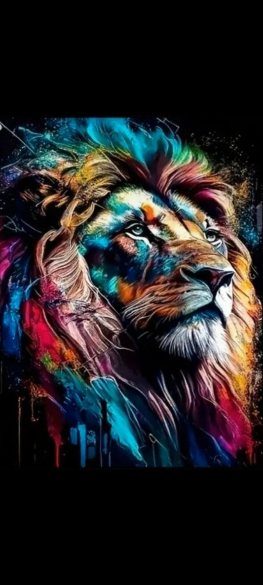 Home Decor - Canvas Poster - Lion