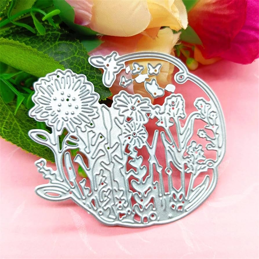 Craft - metal die - floral