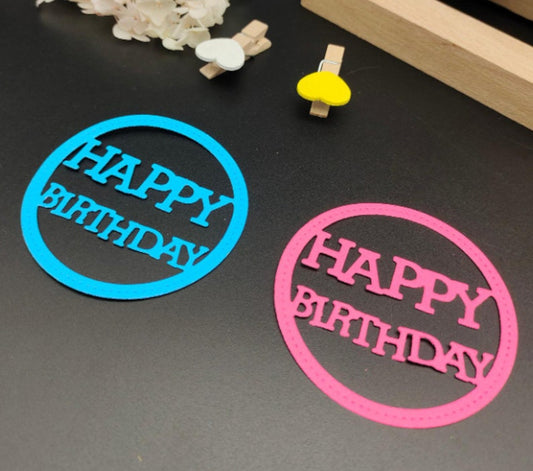 Craft - metal die - Happy Birthday