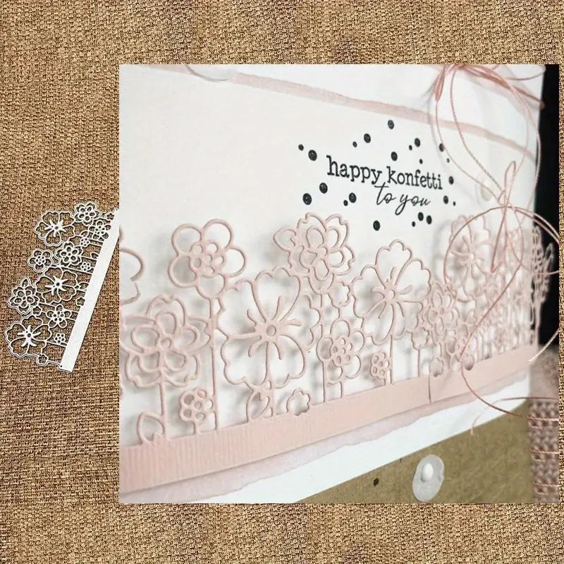 Craft - metal die - floral border